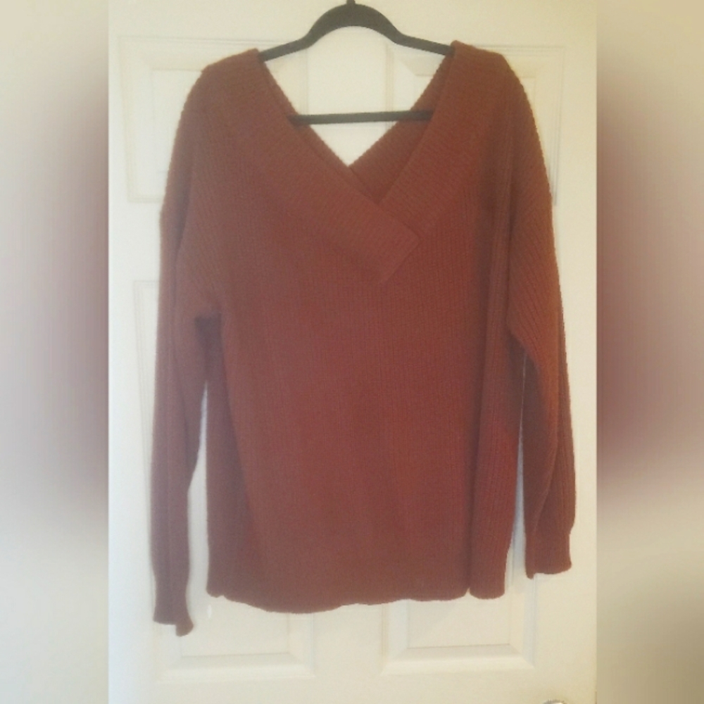 Women's Burnt Orange Sweater